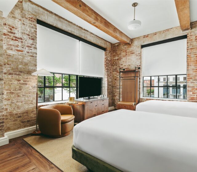 The Hotel Monroe Double Queen Room