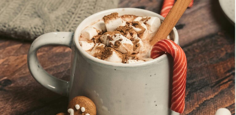 Cocoa in the courtyard