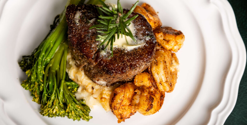 Steak and Shrimp