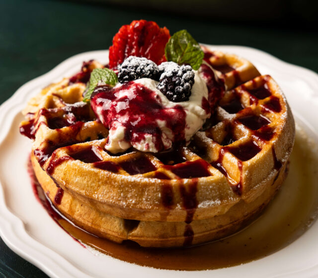 Fresh Fruit Waffle