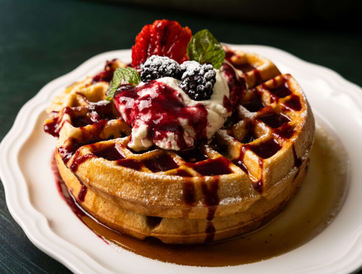 Fresh Fruit Waffle