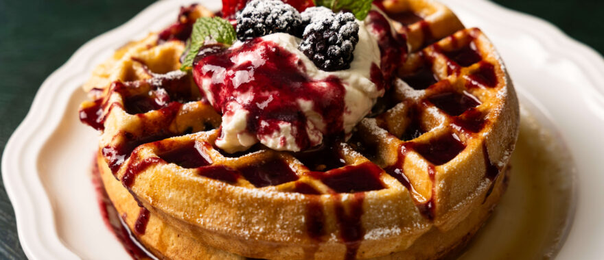 Fresh Fruit Waffle