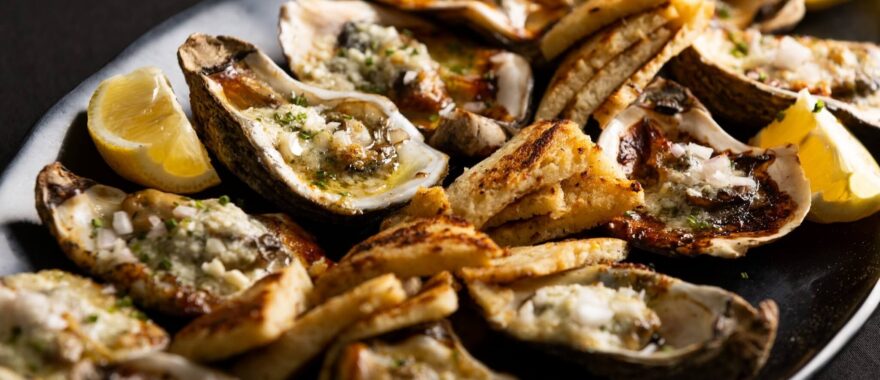 Charbroiled Oysters